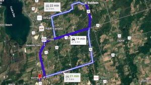 Baldwin Ontario Directions