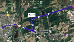 Bradford Ontario Directions