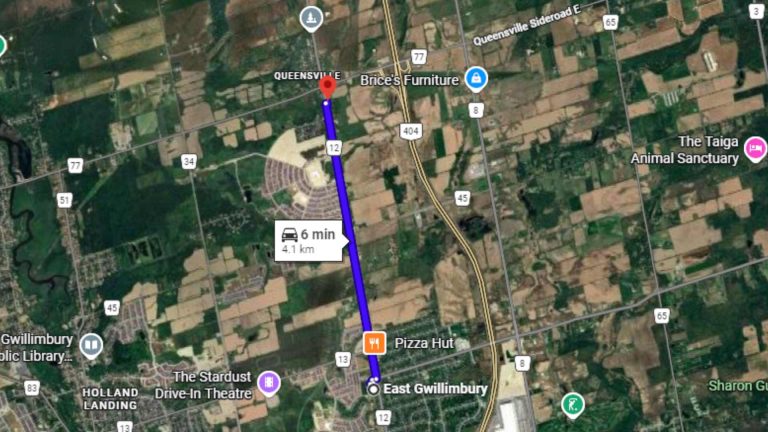 East Gwillimbury Ontario Directions