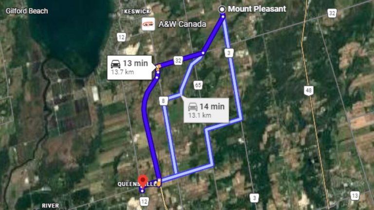 Mount Pleasant Ontario Directions