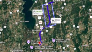 Sutton West Ontario Directions