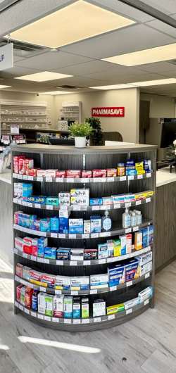 pharmacy counter